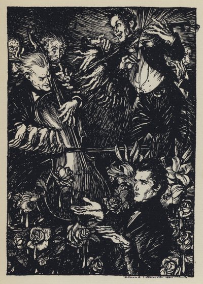 Illustration pour Maud de Tennyson - Edmund Joseph after Sullivan