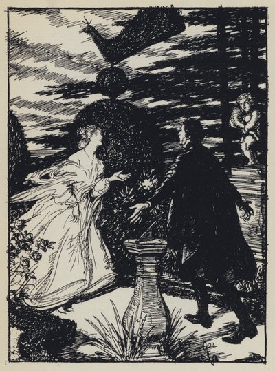 Illustration pour Maud de Tennyson - Edmund Joseph after Sullivan