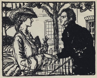 Illustration pour Maud de Tennyson - Edmund Joseph after Sullivan