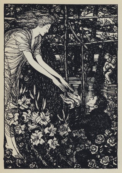 Illustration pour Maud de Tennyson - Edmund Joseph after Sullivan