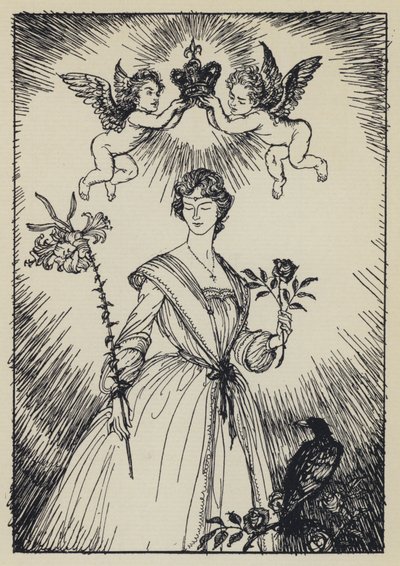 Illustration pour Maud de Tennyson - Edmund Joseph after Sullivan