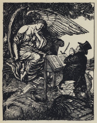 Illustration pour Maud de Tennyson - Edmund Joseph after Sullivan
