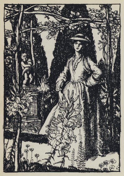 Illustration pour Maud de Tennyson - Edmund Joseph after Sullivan