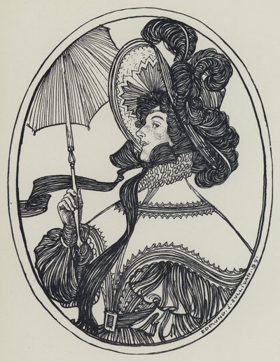 Illustration de Tennyson pour A Dream of Fair Women and Other Poems - Edmund Joseph after Sullivan