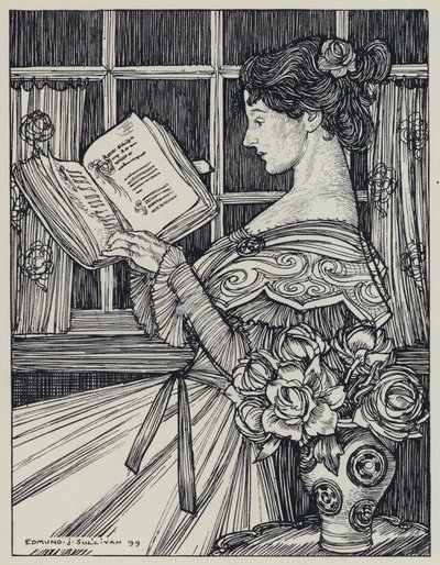 Illustration de Tennyson pour A Dream of Fair Women and Other Poems - Edmund Joseph after Sullivan