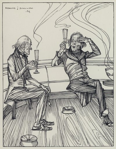 Illustration de Tennyson pour A Dream of Fair Women and Other Poems - Edmund Joseph after Sullivan