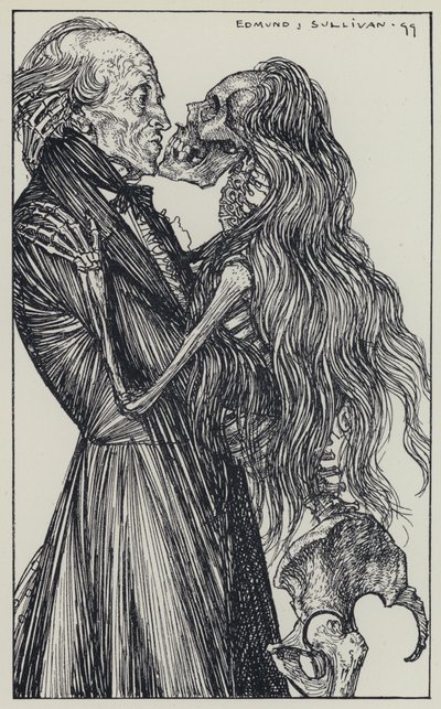 Illustration de Tennyson pour A Dream of Fair Women and Other Poems - Edmund Joseph after Sullivan