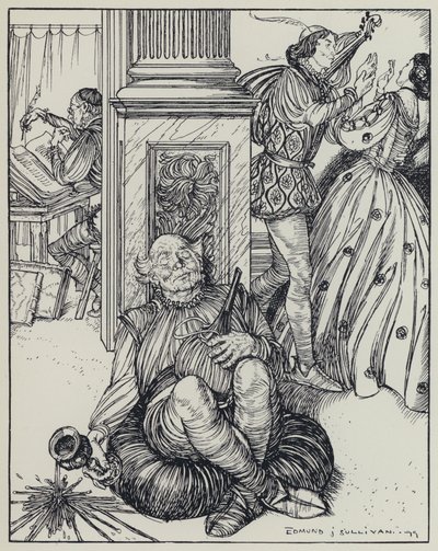 Illustration de Tennyson pour A Dream of Fair Women and Other Poems - Edmund Joseph after Sullivan