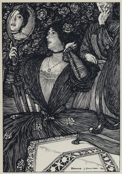 Illustration de Tennyson pour A Dream of Fair Women and Other Poems - Edmund Joseph after Sullivan