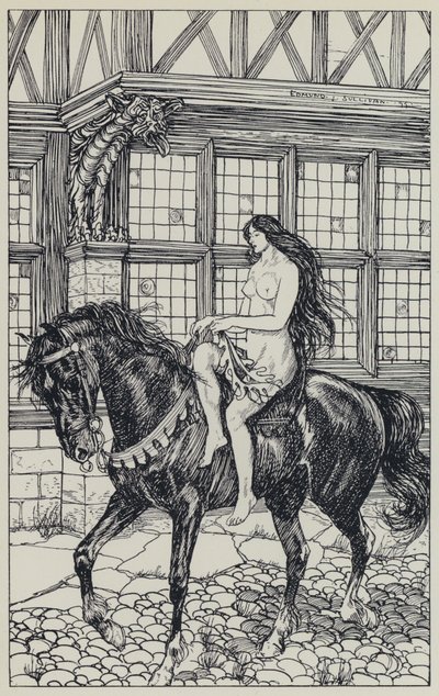 Illustration de Tennyson pour A Dream of Fair Women and Other Poems - Edmund Joseph after Sullivan