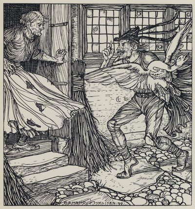 Illustration de Tennyson pour A Dream of Fair Women and Other Poems - Edmund Joseph after Sullivan