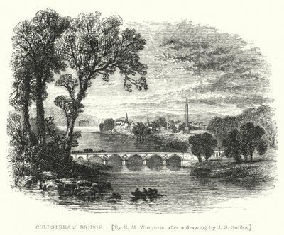Pont de Coldstream - Edmund Morison (after) Wimperis