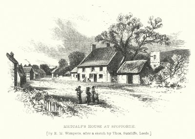 Maison de Metcalf à Spofforth - Edmund Morison (after) Wimperis