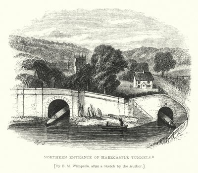 Entrée nord des tunnels de Harecastle - Edmund Morison (after) Wimperis