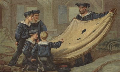Une relique de Trafalgar - Edmund Richard White