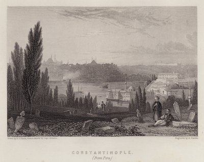 Constantinople, depuis Pera - Edmund Thomas (after) Parris