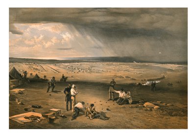 Camp de la 3ème division, 9 juillet 1855 - Edmund Walker