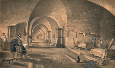 Intérieur du Fort Nicholas - Edmund Walker