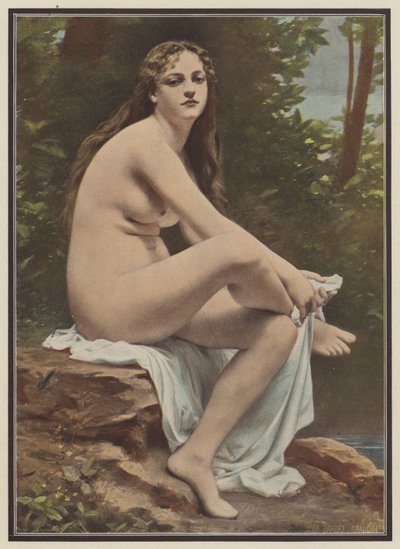 Sortant du bain - Edouard (after) Cabane