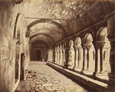 Arles. Cloître Saint-Trophime - Édouard Baldus