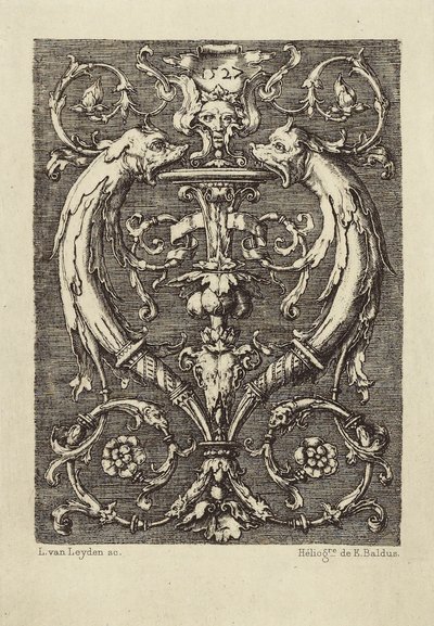 [Dessin de Lucas van Leyden] - Édouard Baldus
