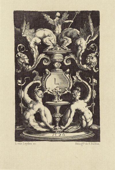 [Dessin de Lucas van Leyden] - Édouard Baldus