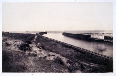 Entrée du port de Boulogne - Édouard Baldus