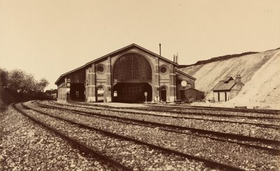 Gare de Longueau, 1855 - Édouard Baldus