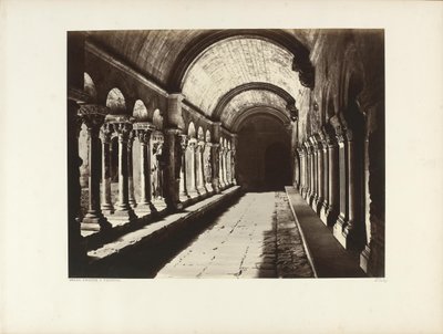 Le Cloître Saint-Trophime, Arles - Édouard Baldus