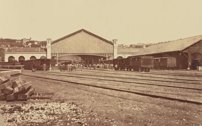 Lyon. Gare de Perrache - Édouard Baldus