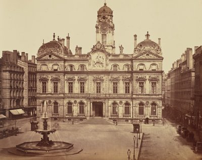 Lyon. Hôtel de Ville - Édouard Baldus