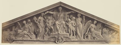 Fronton du pavillon Richelieu, Louvre, Paris - Édouard Baldus