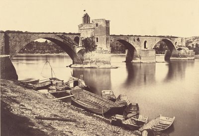 Saint Bénézet Bridge, Avignon - Édouard Baldus