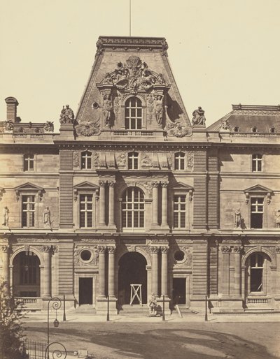 Le Pavillon Colbert, Louvre, Paris - Édouard Baldus
