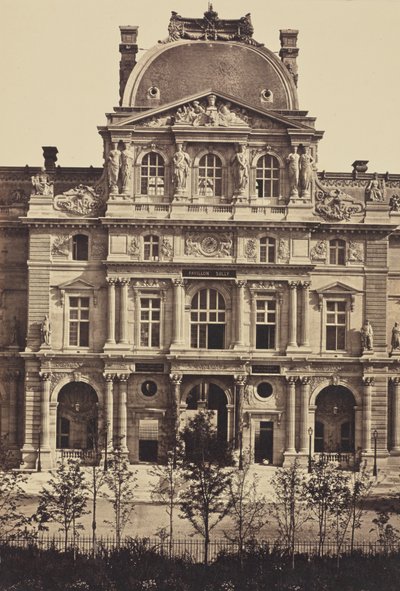 [Le pavillon Sully, Louvre, Paris] - Édouard Baldus