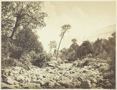 Voreppe Dauphiné, vers 1855 - Édouard Baldus