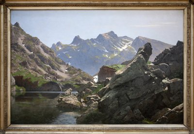 Le lac Merlat - Edouard Brun