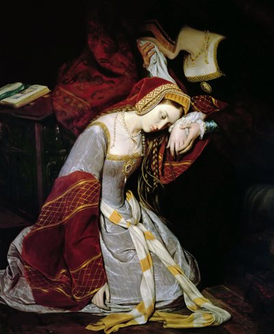 Anne Boleyn dans la Tour de Londres - Edouard Cibot