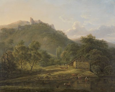 Sur la rivière Sambre - Edouard Delvaux