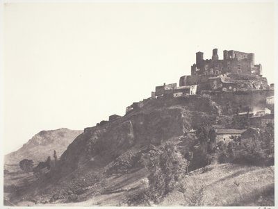 Chateau de Murol en Auvergne - Edouard Denis Baldus