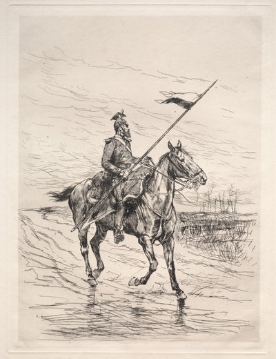 Un Uhlan - Edouard Detaille