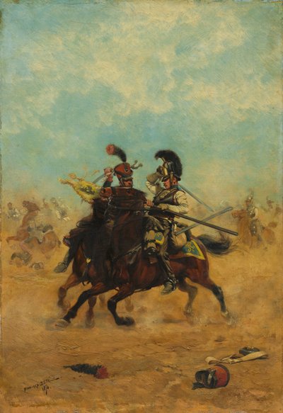 Combat pour les couleurs - Edouard Detaille