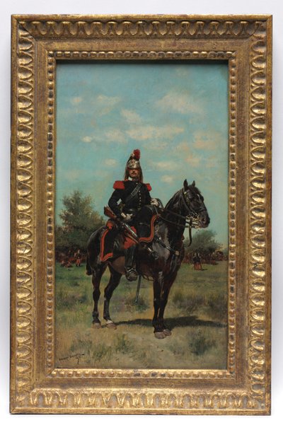 Officier de dragon monté, 1876 - Jean Baptiste Edouard Detaille