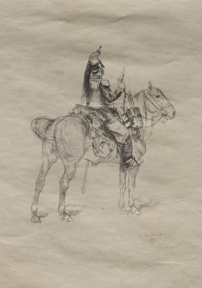 Le Cavalier, 1875 - Jean Baptiste Edouard Detaille