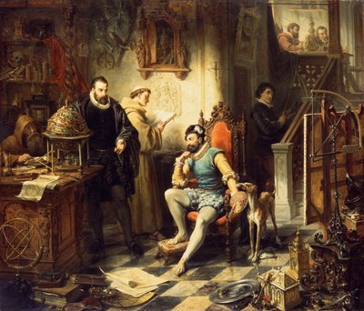 Découverte du télescope, 1855 - Edouard Ender