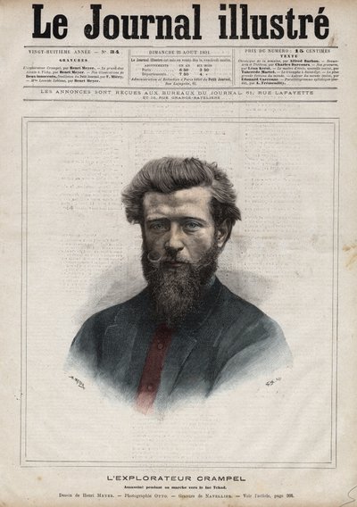 Portrait de Paul Crampel (1864-1891), explorateur français de l