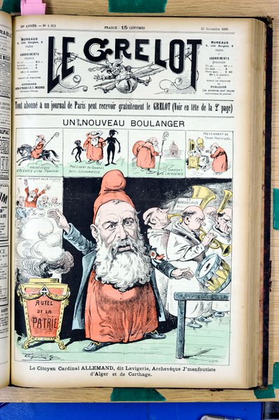 Couverture de "Le Grelot", numéro 1024, Satirique en Couleurs - Edouard Guillaumin Pepin