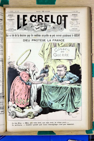 Couverture de Le Grelot, numéro 1478, Satirique en Couleurs - Edouard Guillaumin Pepin