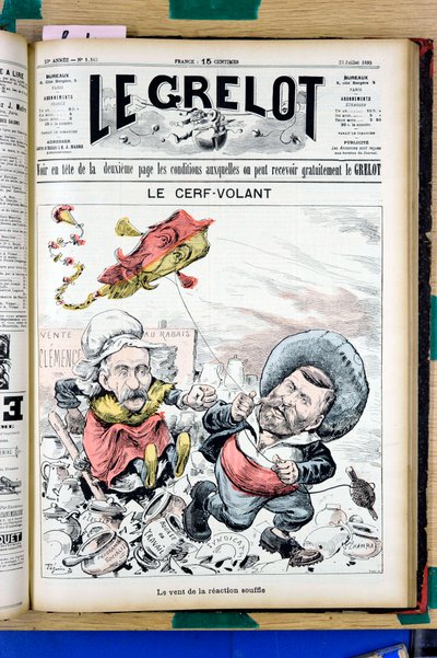 Couverture de Le Grelot, Satirique en Couleurs - Edouard Guillaumin Pepin
