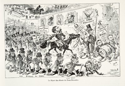 Le Départ des Affamés du Deux-Décembre, de Histoire de la Troisième République, Vol. I, l